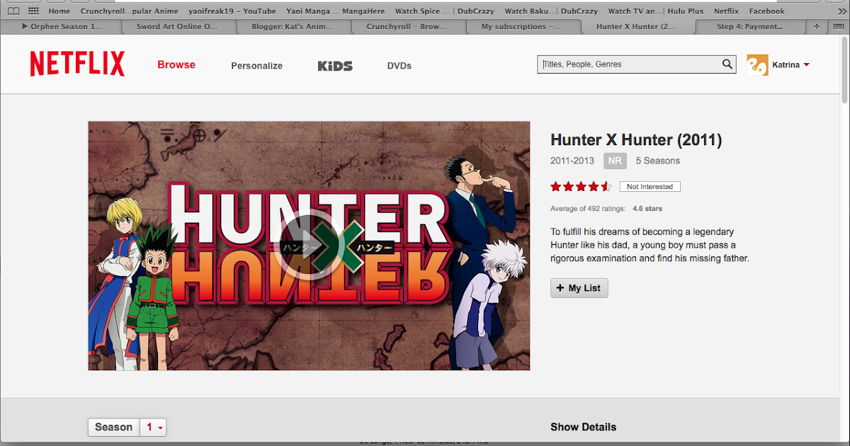 Anime On Netflix Instant 2014