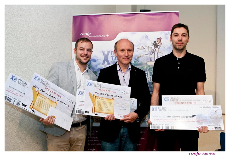 Manuel Cortés Blanco Tras la entrega de premios