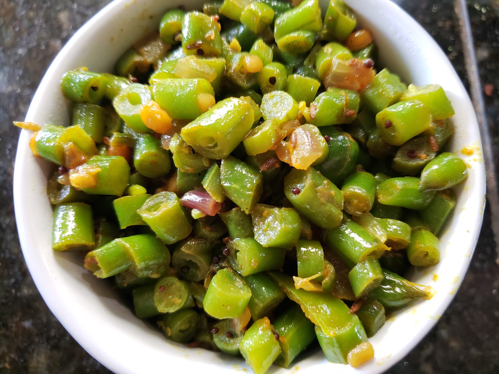 Instant Pot Dry Green Beans Curry Indian style Green Beans Recipe