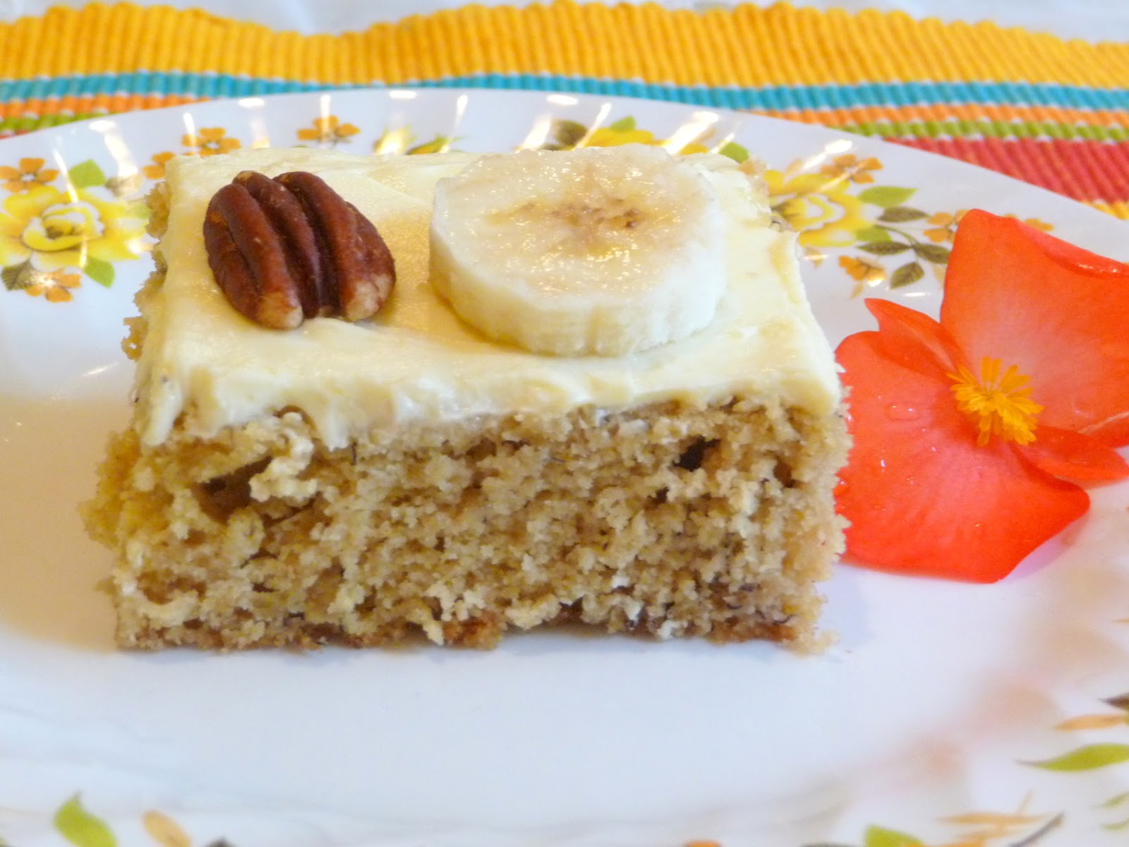 LowCarbing Among Friends by Jennifer Eloff BANANA CAKE WITH CREAM