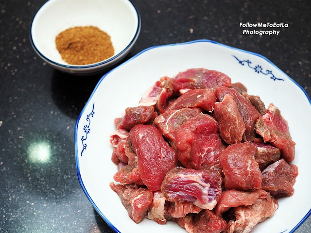 1 kg Beef Cubes & Grounded Spices