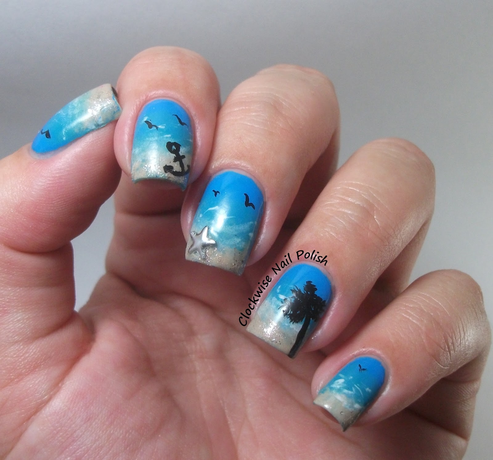 The Clockwise Nail Polish Endless Summer Challenge Summer