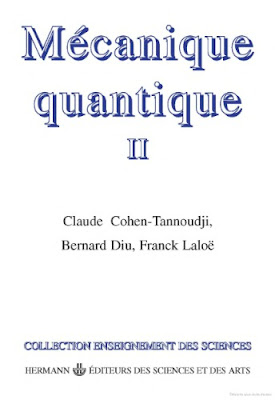 livre mecanique quantique cohen-tannoudji