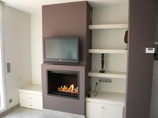 INERCIA REFORMAS: Chimeneas a gas, decoracion o funcionalidad?