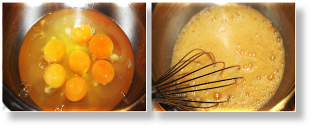 TORTILLA DE PATATAS CON PIMIENTO Y CALABACÍN (Mª JOSÉ) {TURECETA EN MIS FOGONES}PASO A PASO