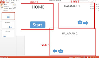 Membuat Button Home, Back dan Next di PowerPoint