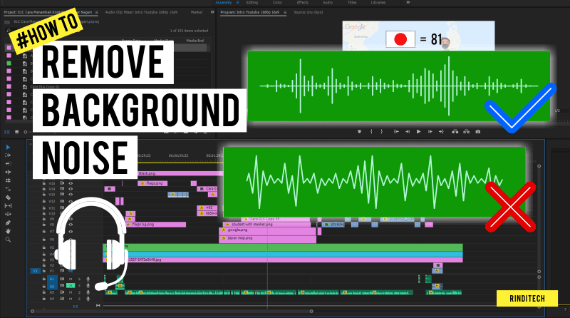 Bạn muốn tạo ra những bộ phim hoặc đoạn video tuyệt vời mà không bị ảnh hưởng bởi tiếng ồn nền? Hãy xem hình ảnh liên quan để tìm hiểu và làm theo hướng dẫn loại bỏ tiếng ồn nền trong Premiere Pro của ri-Techno. Với những bước đơn giản được hướng dẫn chi tiết, bạn hoàn toàn có thể loại bỏ tiếng ồn nền một cách dễ dàng.