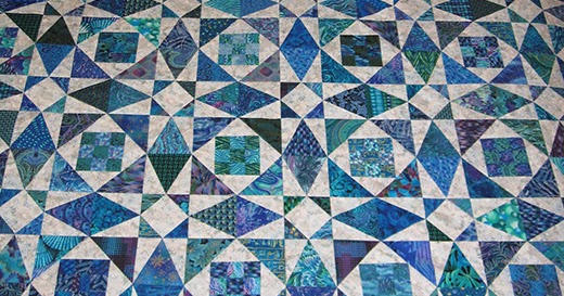 Quilting Land: Storm at Sea Quilt