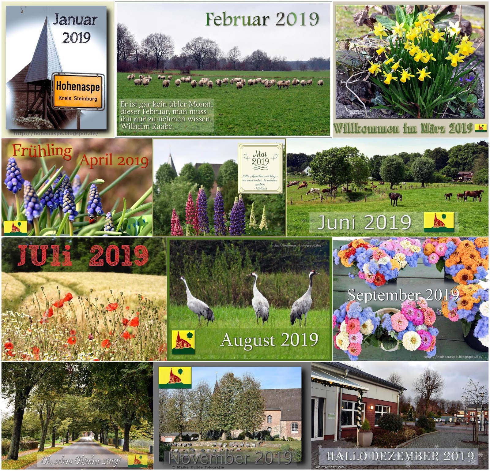 Hohenaspe Eine Gemeinde Stellt Sich Vor Dezember 2019