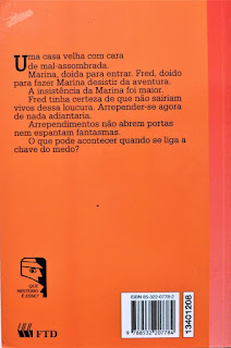 O diário da misteriosa menina | Liliana Iacocca | Editora: FTD (São Paulo-SP) | Coleção: Que mistério é esse? | 1998-1999 | ISBN: 85-322-0778-2 | Ilustrações: Rogério Borges 