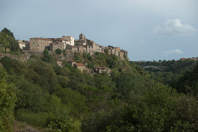 The town of Blera sits on top of a rocky ridge in northern Lazio, some 78km (48 miles) north of Rome