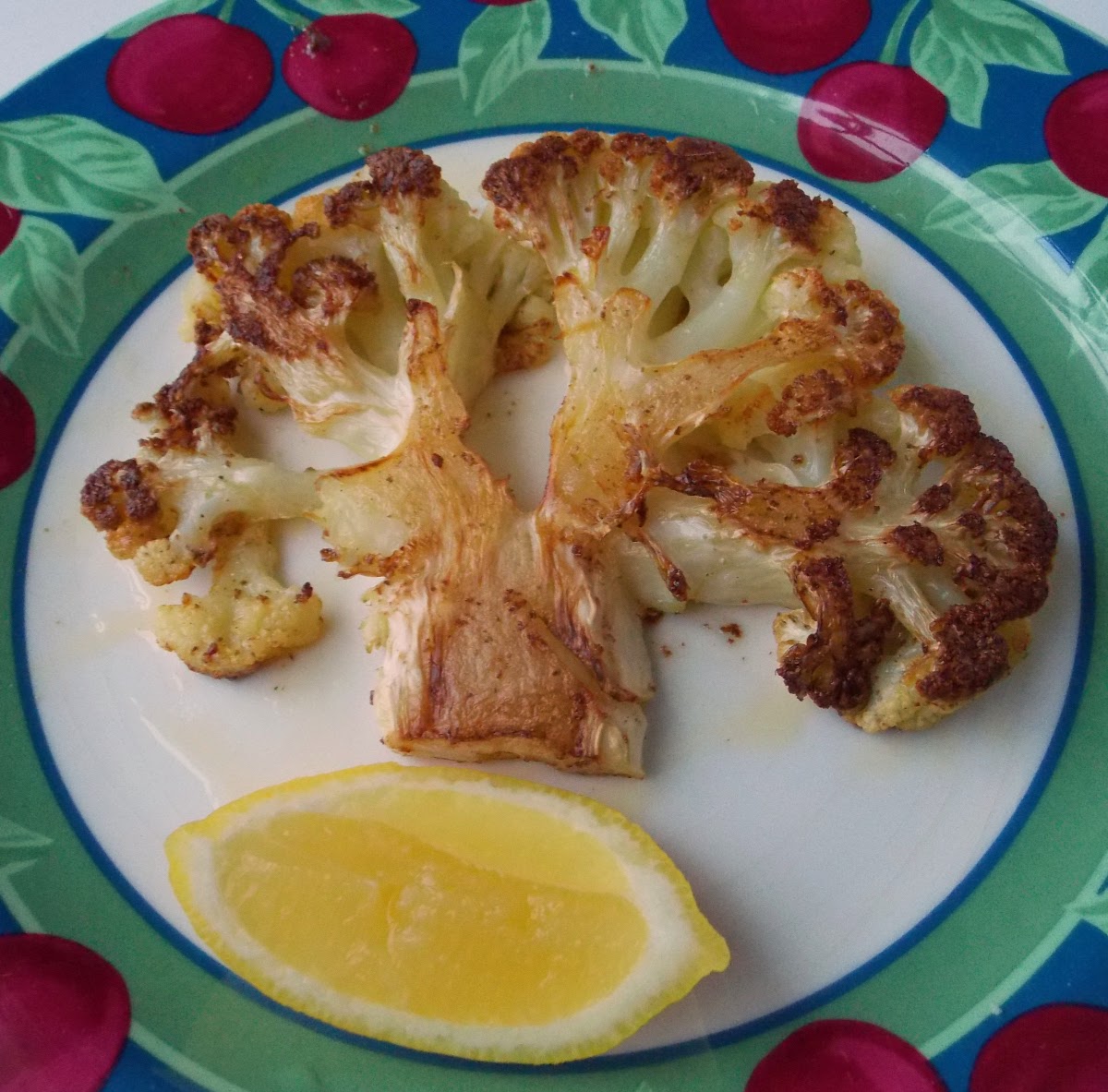 Mystery Lovers' Kitchen How to Make Cauliflower Steaks by Cleo Coyle 