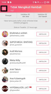 Cara Mengetahui Following Instagram Yang Tidak Follback Kita - WAFBIG