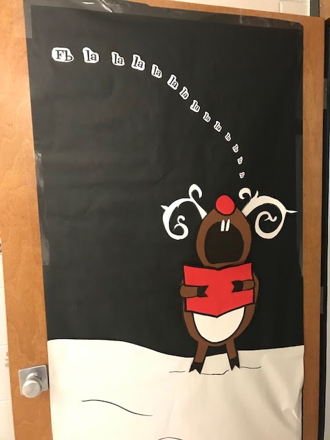 Student Council Christmas Door Decorating Contest Chadron Public