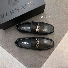 Giày lười nam Versace đế cao siêu cấp like auth GNVS-8782