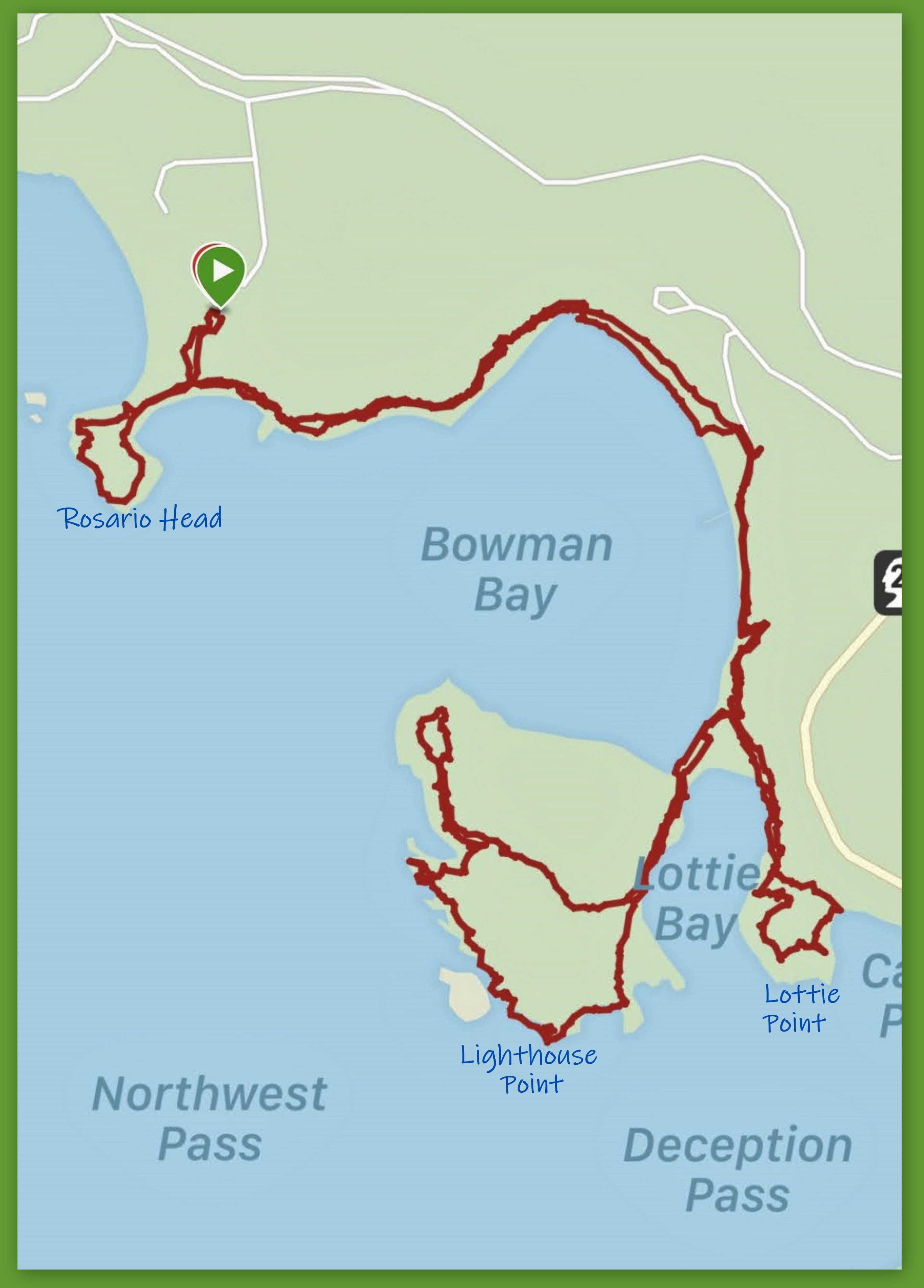 Hears Different Drummer Rosario, Lighthouse, Lottie Loops hike