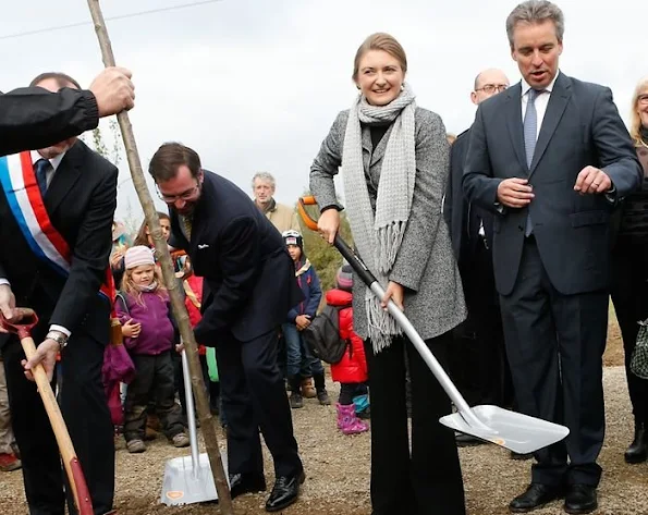 Crown Princess Stephanie and Crown Prince Guillaume of Luxembourg, Home and Life, Plant for the Planet