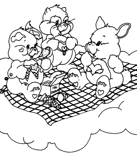 panda care bear coloring pages - photo #23