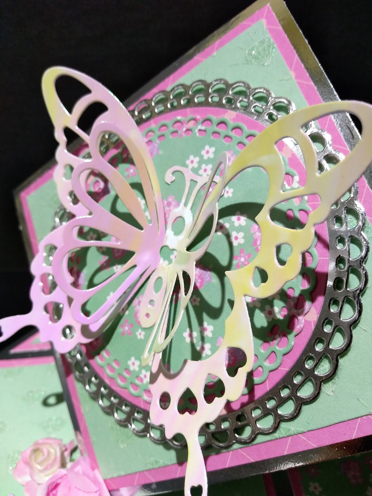 IcedImages Diamond Easel Card