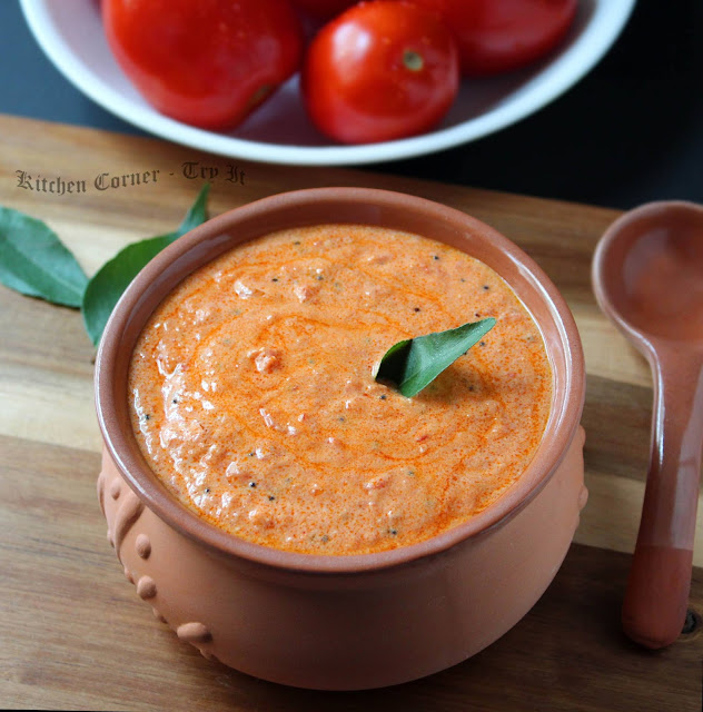 Thakkali Pachadi Tomato Yogurt Curry Sadhya Special