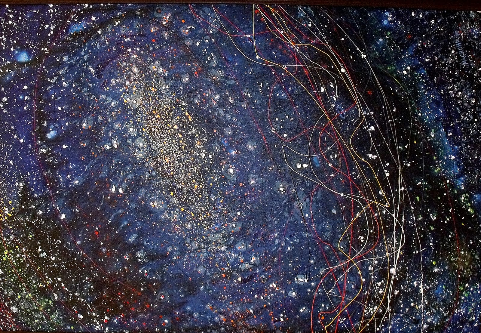 Akanksha Rajput's Blog: Cosmic Energy - Beautiful Paintings by Artist ...