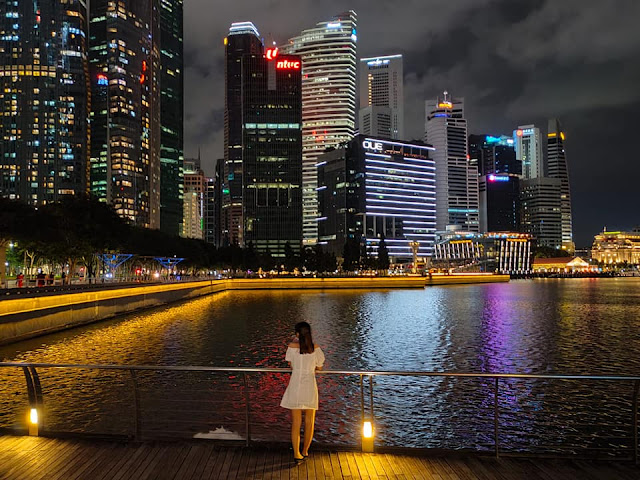 Keindahan Marina Bay Sands Singapore di Akhir Tahun 2020