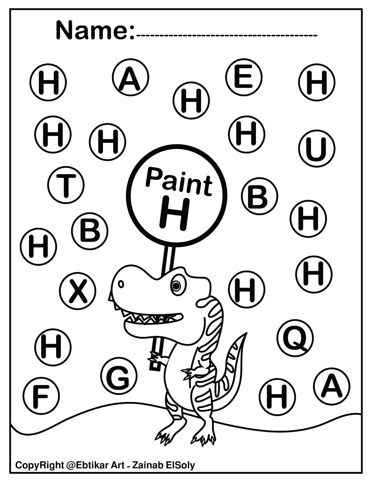 Dot Markers Activity Book ABC Dinosaurs: Dot Marker Coloring Worksheets  With Alphabet Letters And Dinosaurs For Kids Ages 4-8 - Dinosaur Coloring  Book (Paperback)