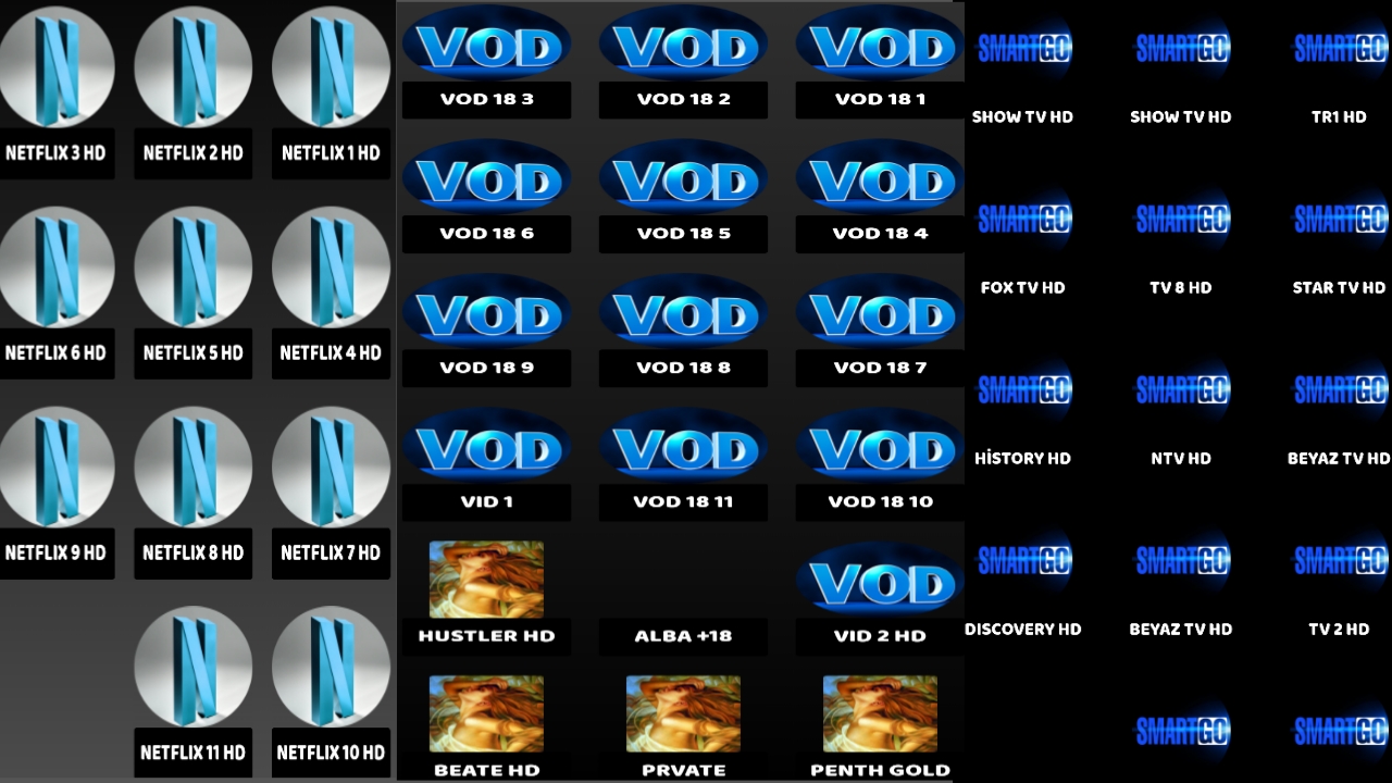 شاهد قنوات تركية وقنوات من عالم اخر ممتعة المشفرة مجانا/Smart-Go