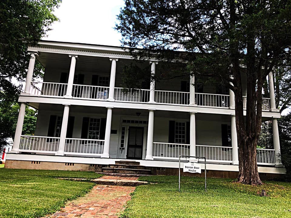 The BarronBlair House in Clinton