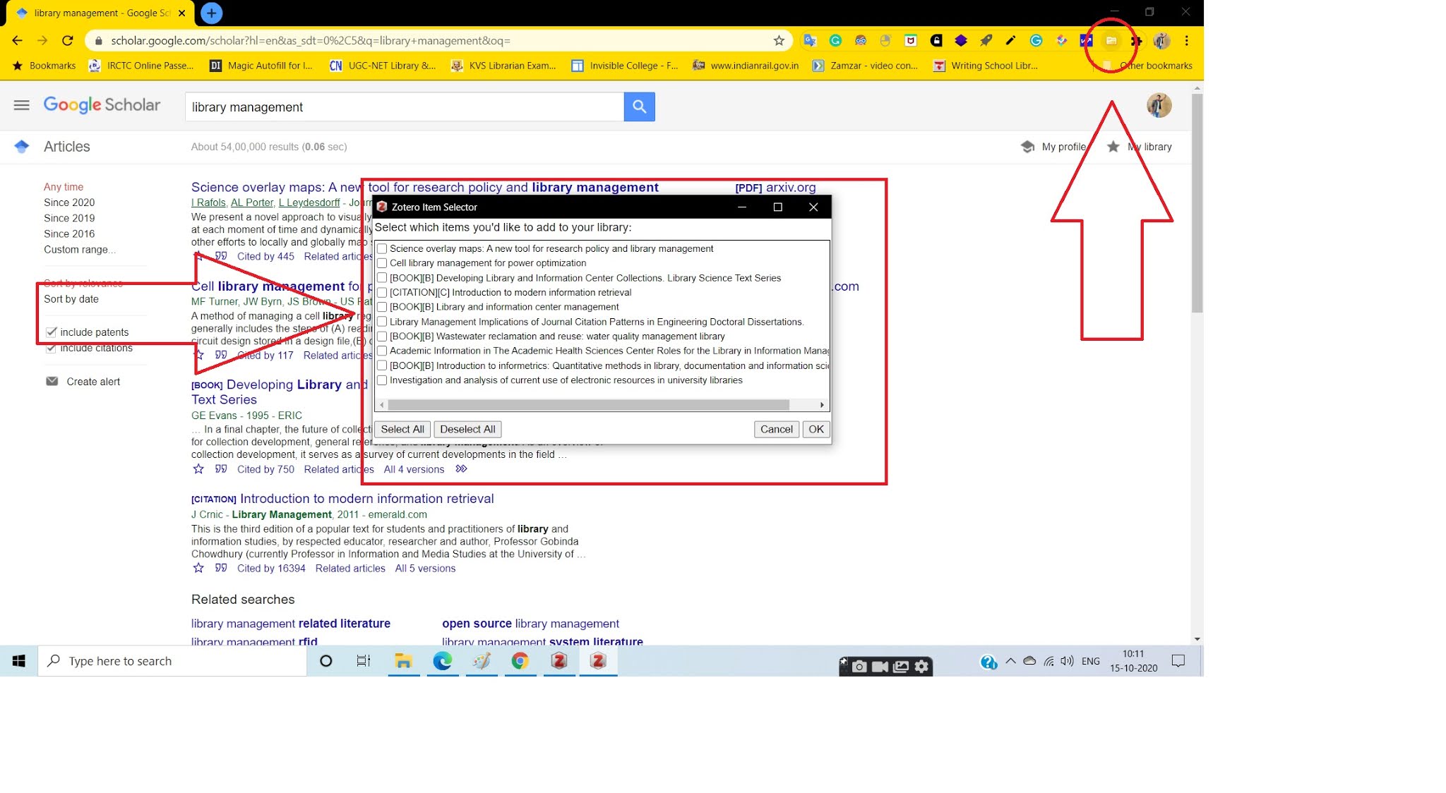 How to use zotero in word to reference masartof