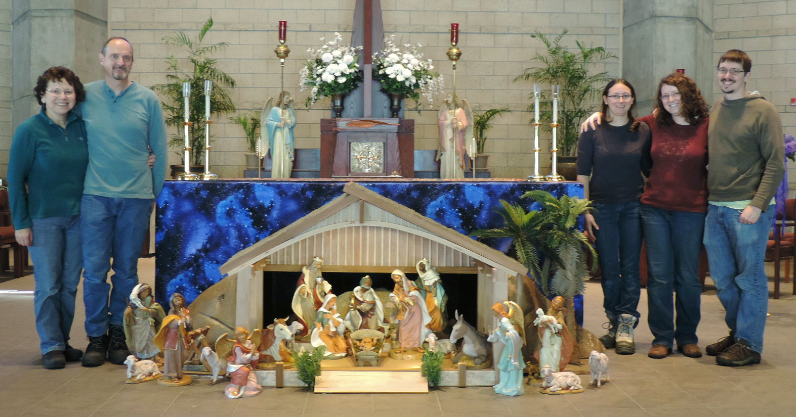 St Francis of Assisi Parish, Bend, OREGON Fontanini Nativity