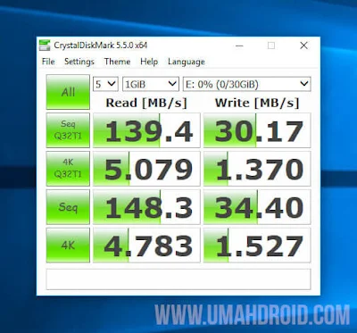 Benchmark Samsung Flash Drive Bar Tes 3