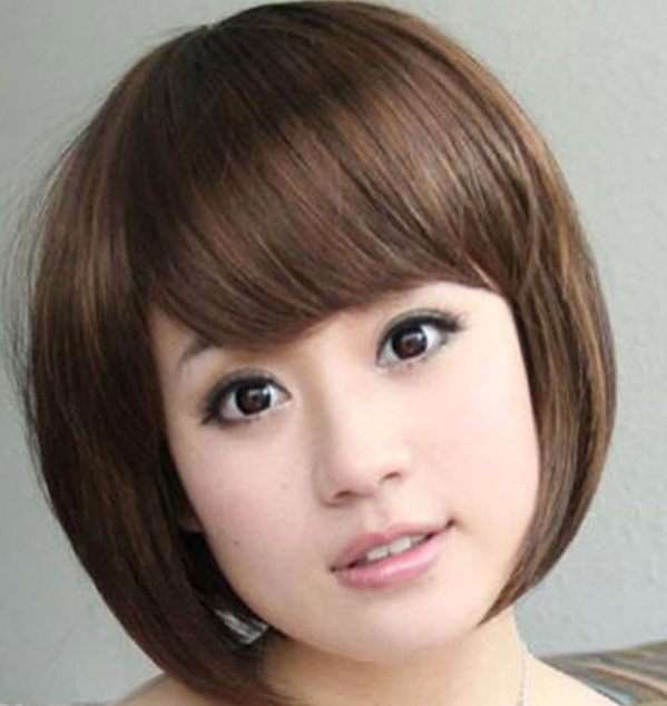 Model Rambut Wanita Wajah Bulat Wavy Bob