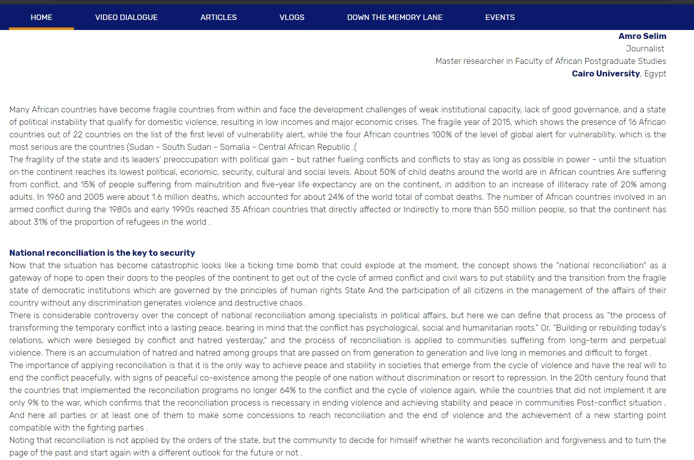 Human settlement patterns picture