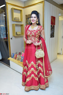 Jenny Honey in Stunning Dark Red Anarkali Dress at Splurge   Divalicious curtain raiser ~ Exclusive Celebrities Galleries 011
