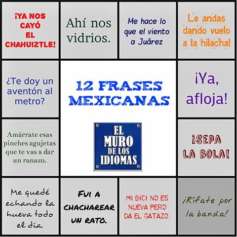Expresiones mexicanas