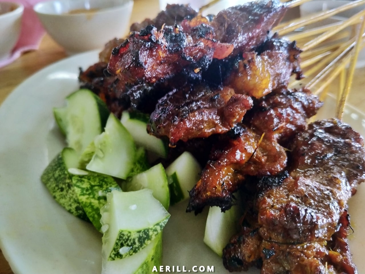 Makan Sate Tersedap Kedah di At Satay Semeling, Bedong, Kedah