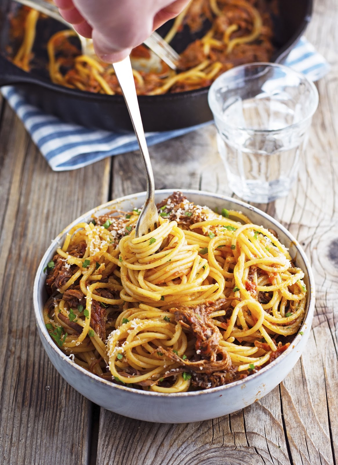 The Iron You Crock Pot Shredded Beef Ragu