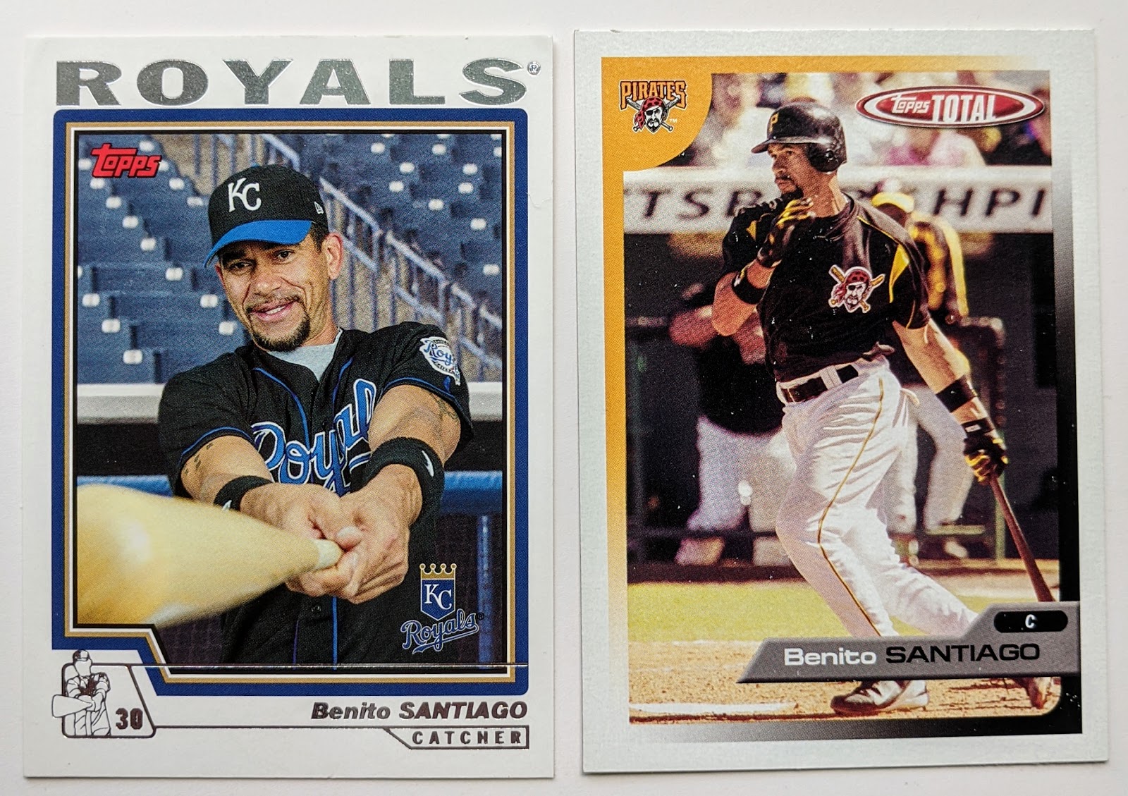 Baseball Card Breakdown: Vagabond Binder: Benito Santiago
