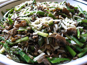 Wild Rice and Asparagus Salad