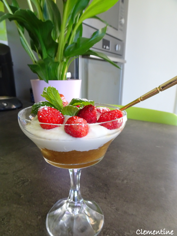 Le blog de Clementine Fromage blanc, compote de pommes sans sucre et