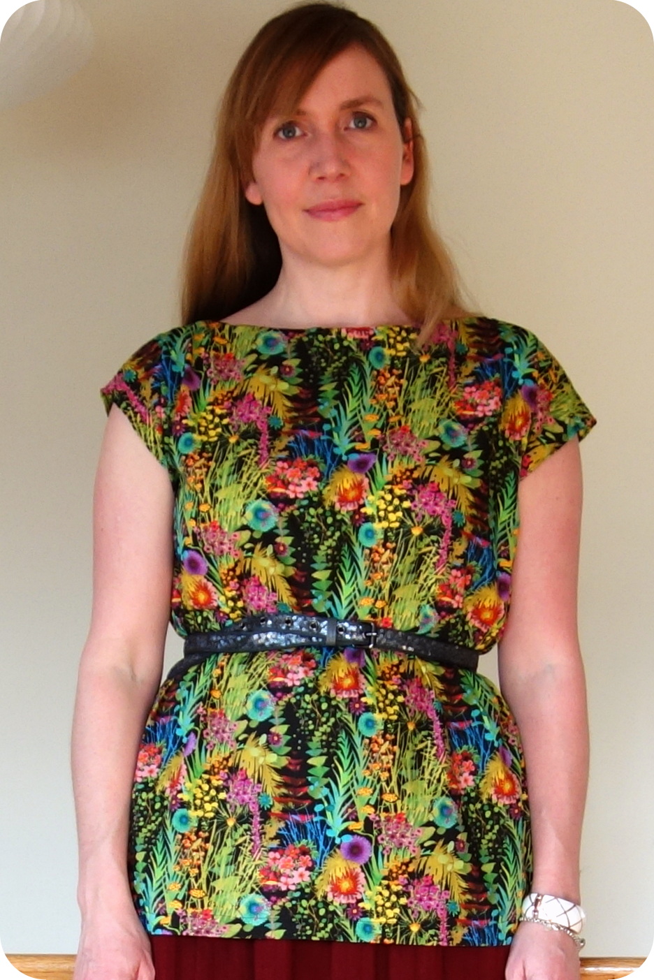 My Superfluities: Made by Me Files: Tresco Floral Top and Girl's Dress ...