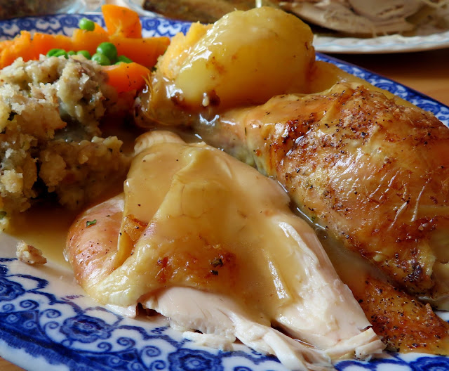 Roast Chicken with a Lemon & Herb Stuffing