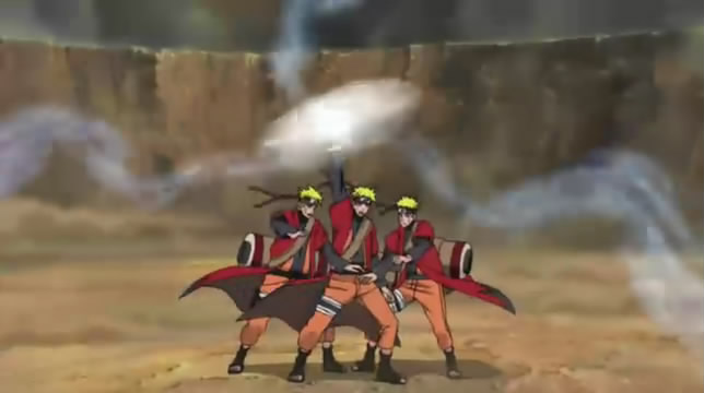 NE7_Naruto Equipe 7!: Fuuton Rasenshuriken