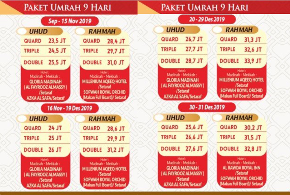 Travel Alhijaz Jadwal Umroh 2019