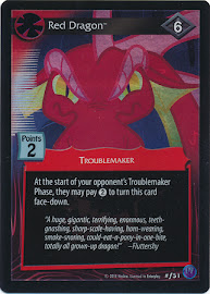 My Little Pony Red Dragon Canterlot Nights CCG Card