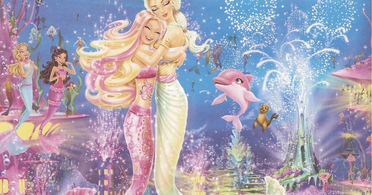 Mewarnai Gambar Barbie In A Mermaid Tale Mewarnai Gambar