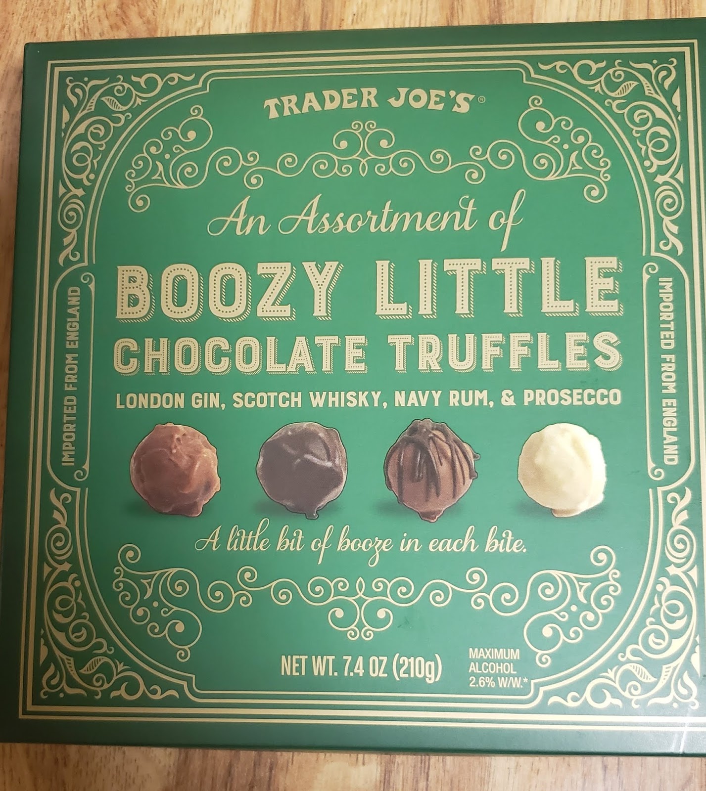 What's Good at Trader Joe's?: Trader Joe's An Assortment of Boozy Little  Chocolate Truffles