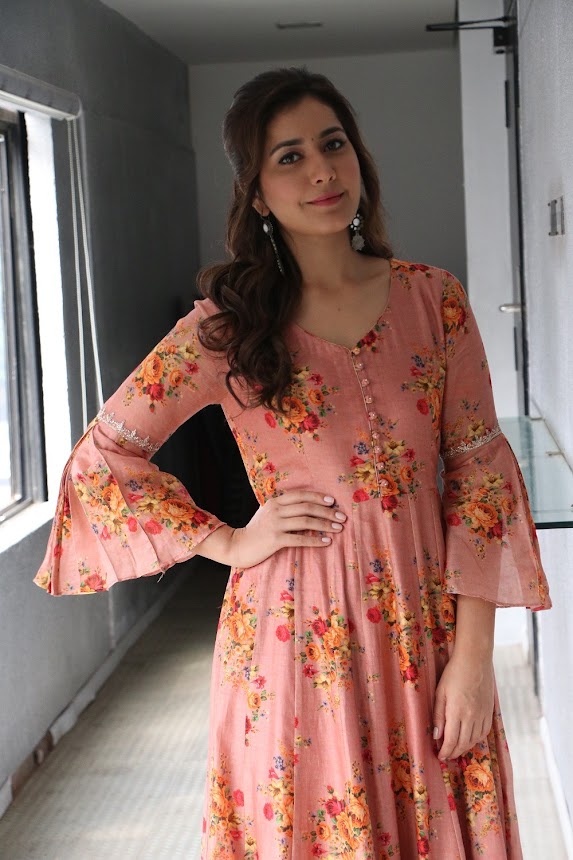 Raashi Khanna at Adanga Maru promotions