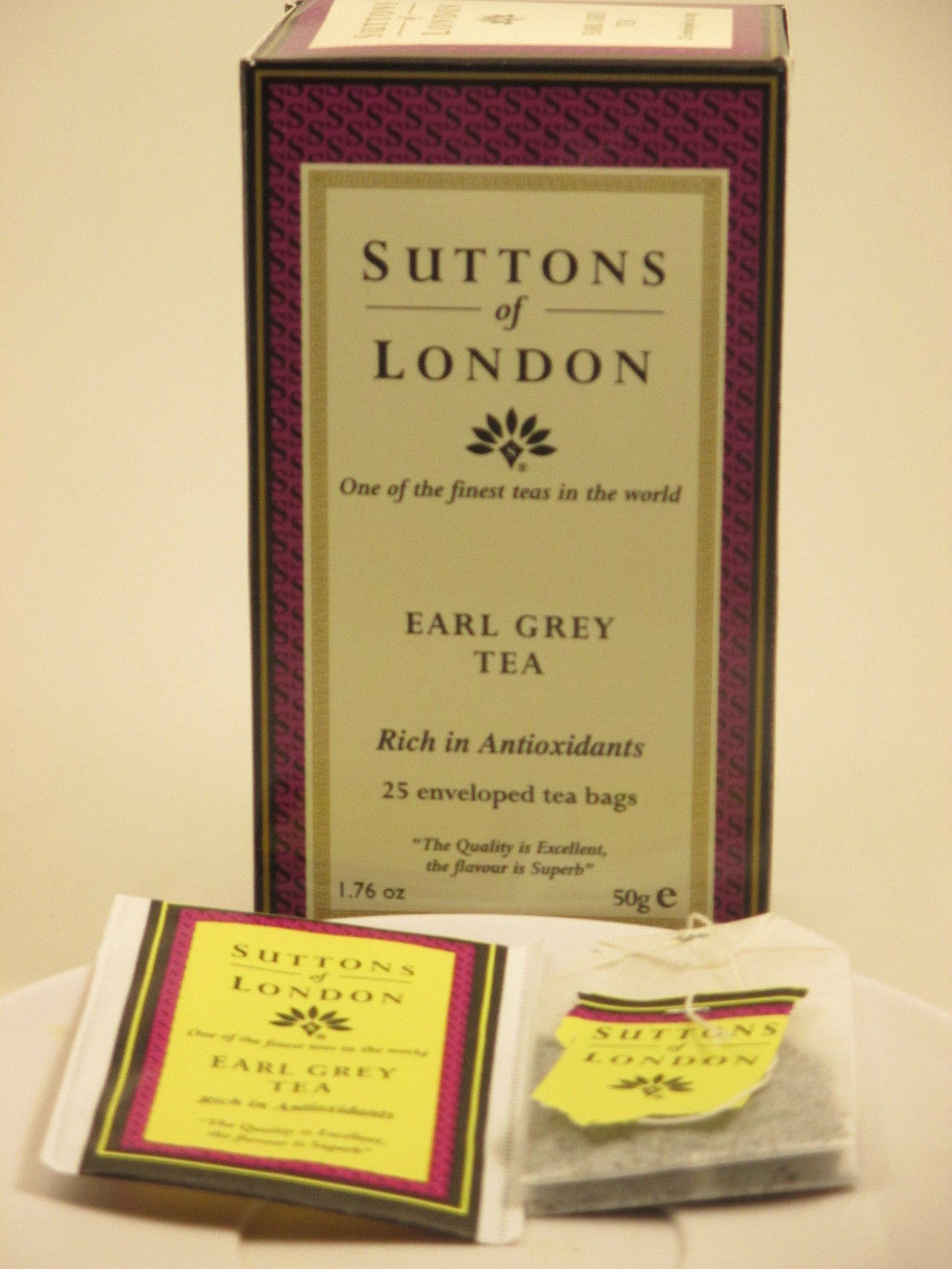 The Earl Grey Addict Review 69 Suttons of London Earl Grey (bagged)